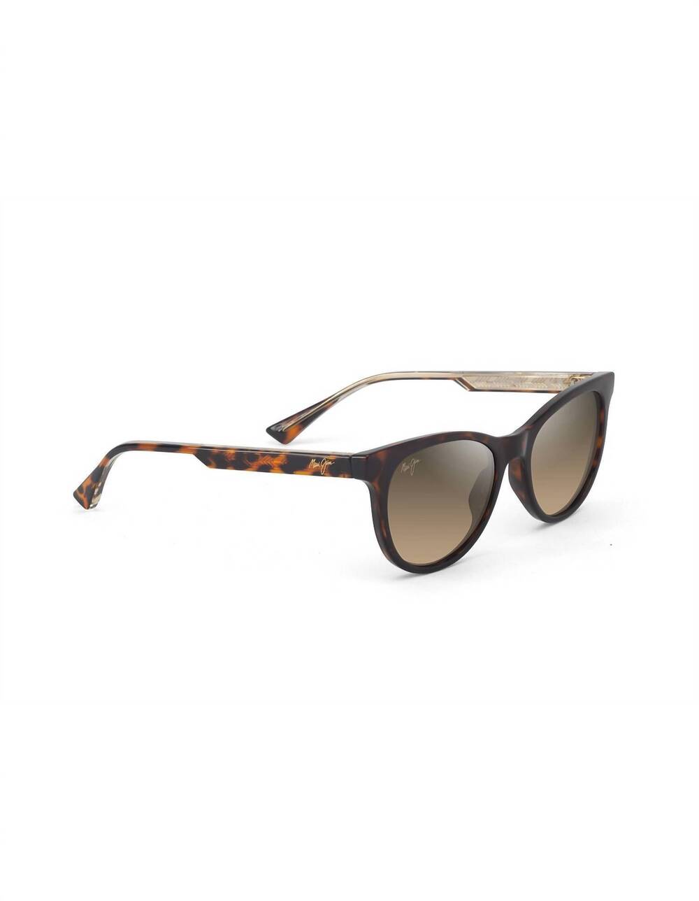 NEW MAUI JIM unisex - lonomea sunglasses in shiny dark havana/ hcl bronze
